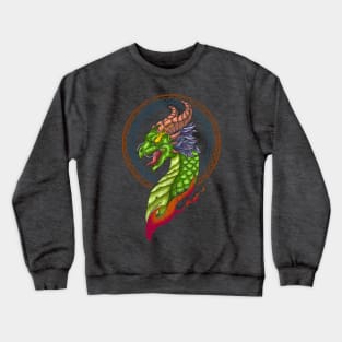 Celtic dragon Crewneck Sweatshirt